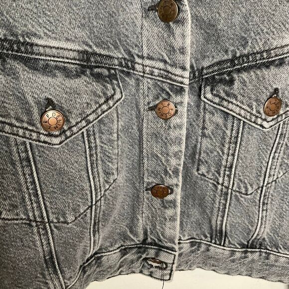 Zara Cropped Jean Jacket - Picture 6 of 7